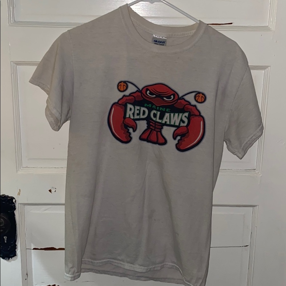 maine red claws t-shirt unisex size s